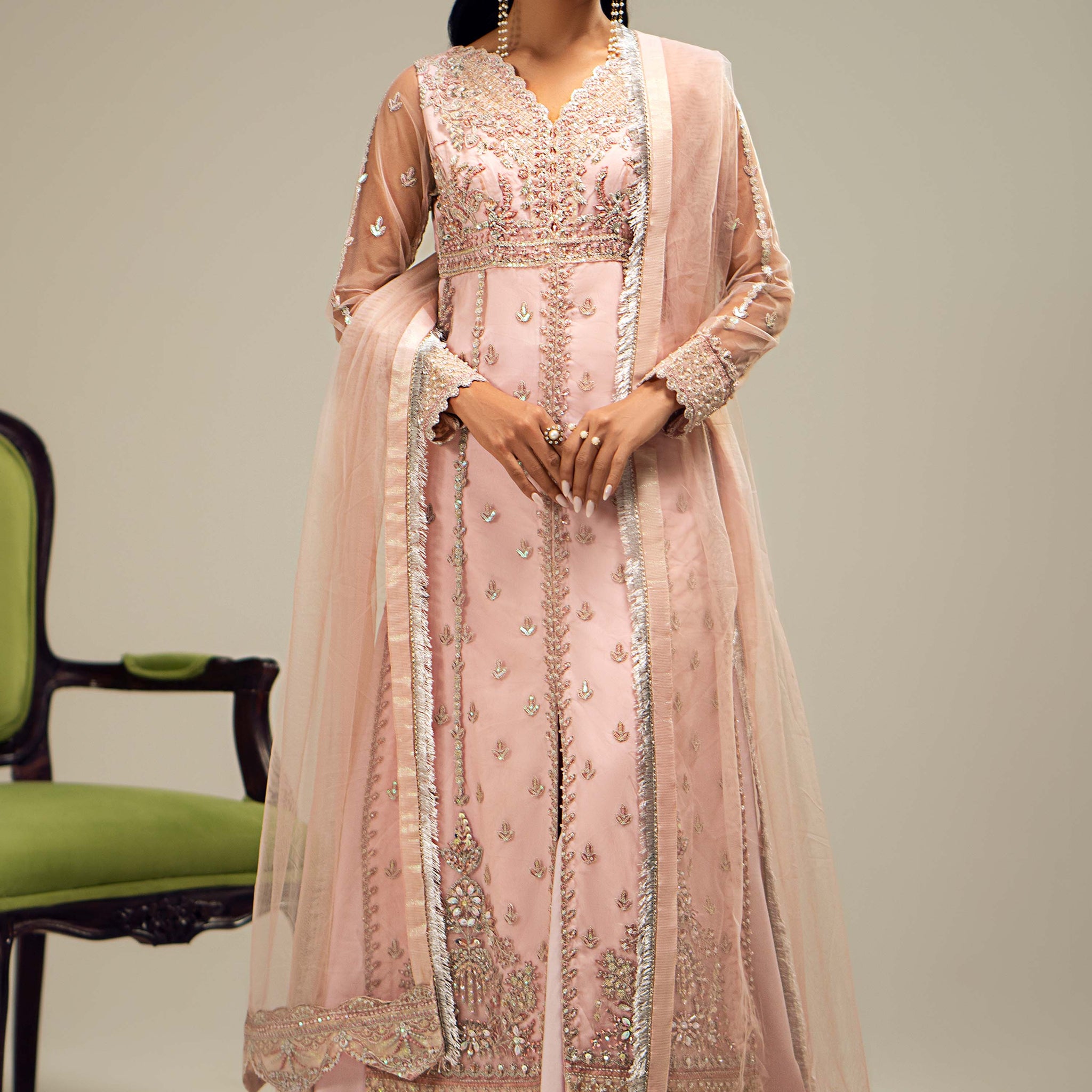 Maryum N Maria | Dastan Formals | MARA - MS40025 - House Of Anaya