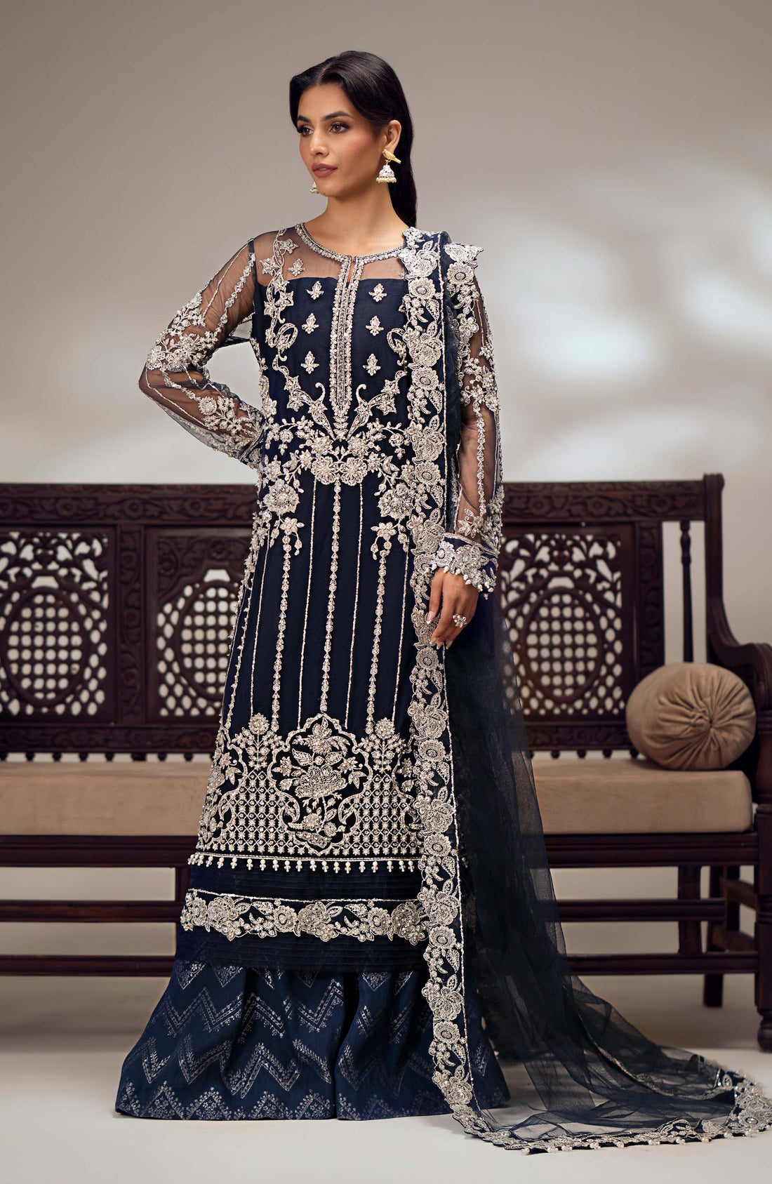Maryum N Maria | Dastan Formals | INARA - MS40026 - House Of Anaya
