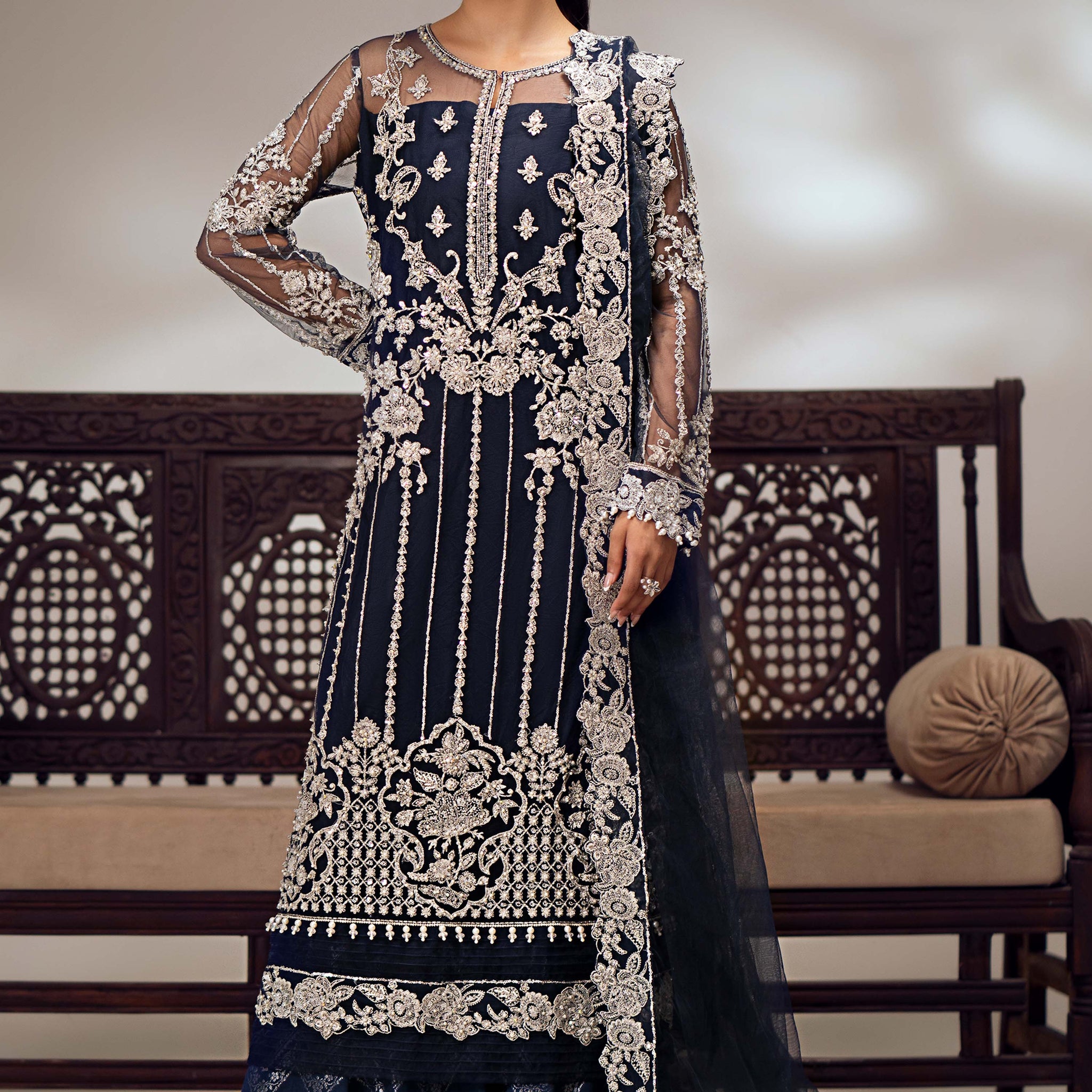 Maryum N Maria | Dastan Formals | INARA - MS40026 - House Of Anaya