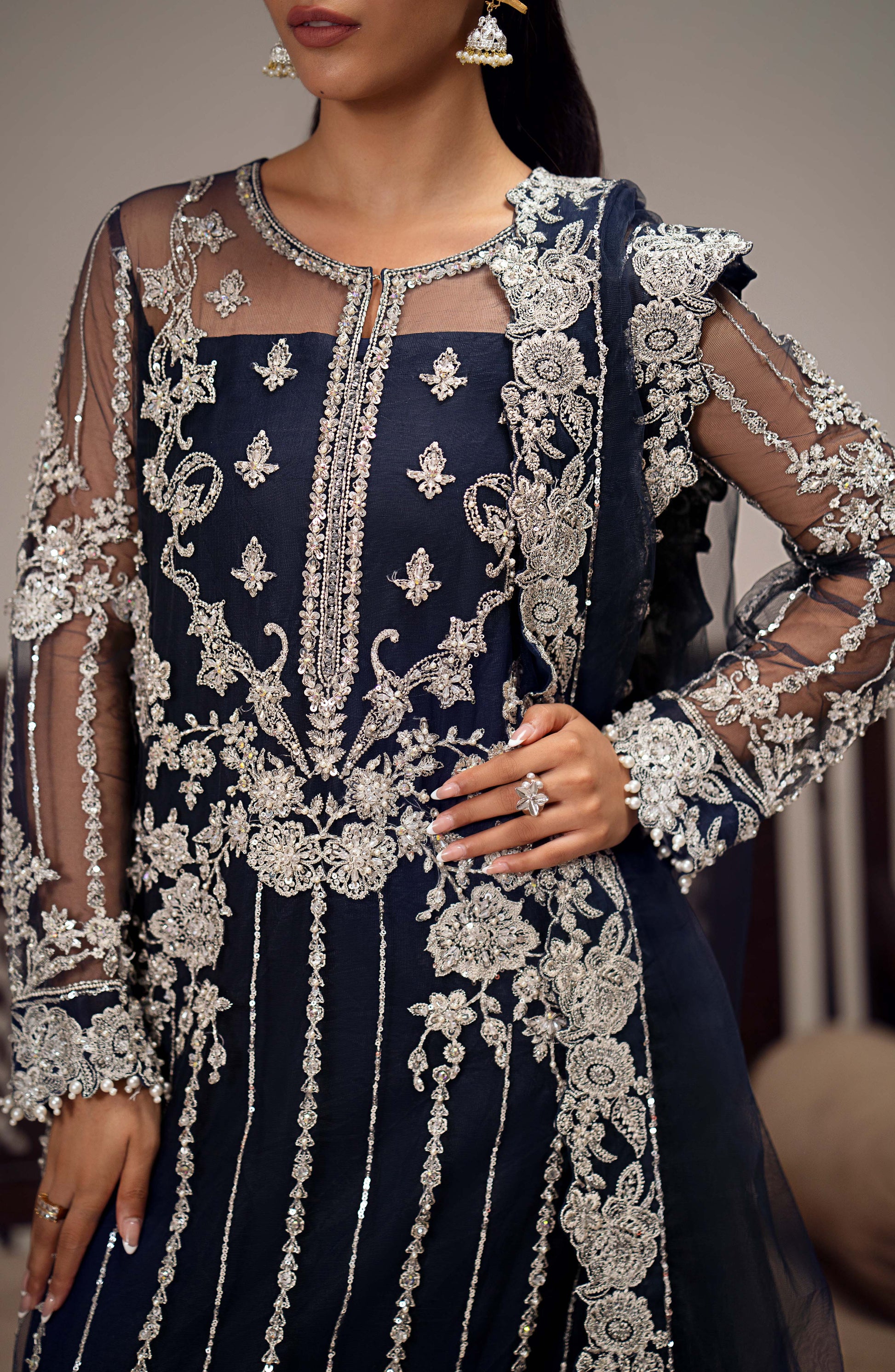 Maryum N Maria | Dastan Formals | INARA - MS40026 - House Of Anaya