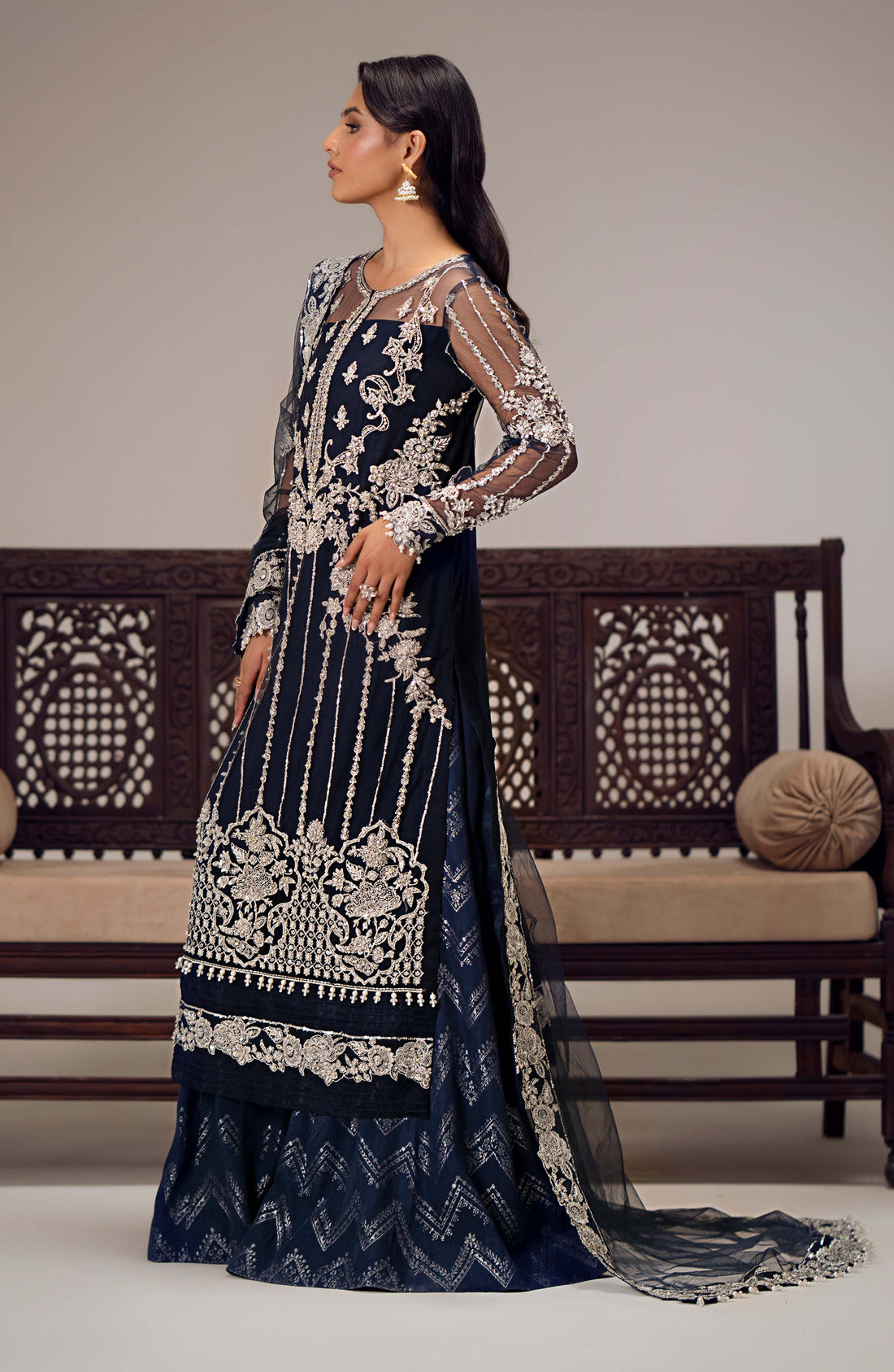 Maryum N Maria | Dastan Formals | INARA - MS40026 - House Of Anaya