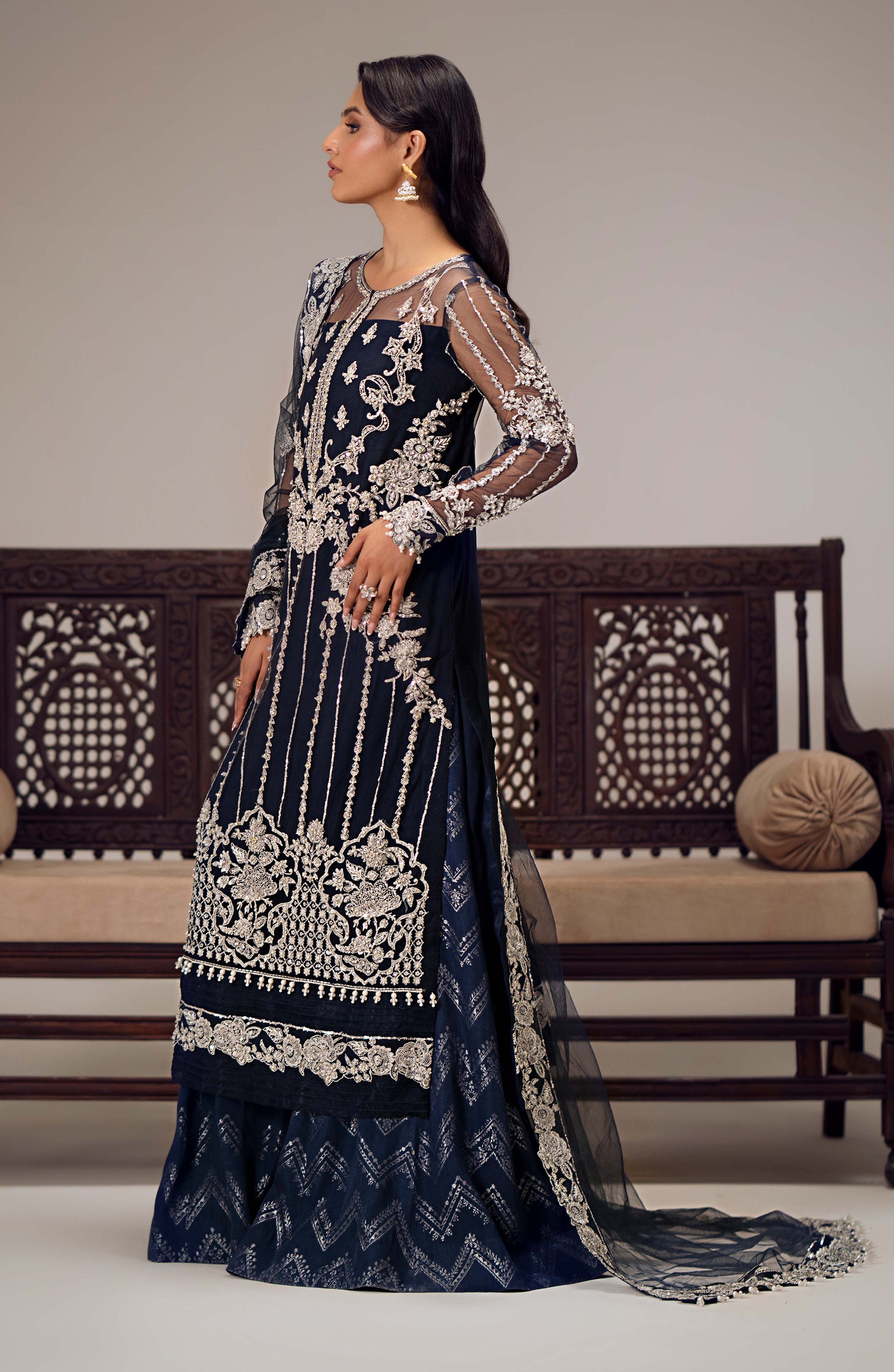 Maryum N Maria | Dastan Formals | INARA - MS40026 - House Of Anaya