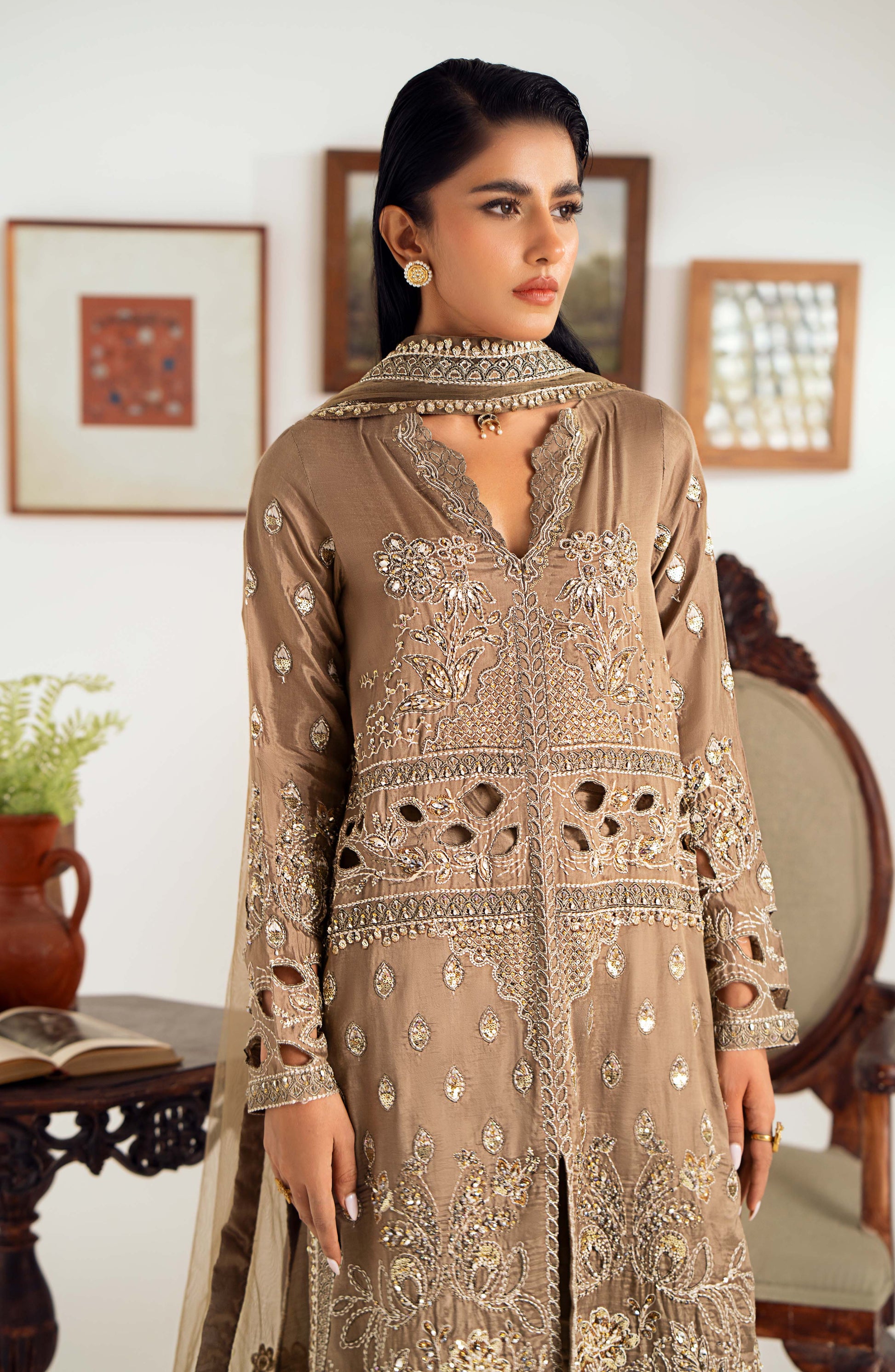 Maryum N Maria | Dastan Formals | ARELA - MS40029 - House Of Anaya