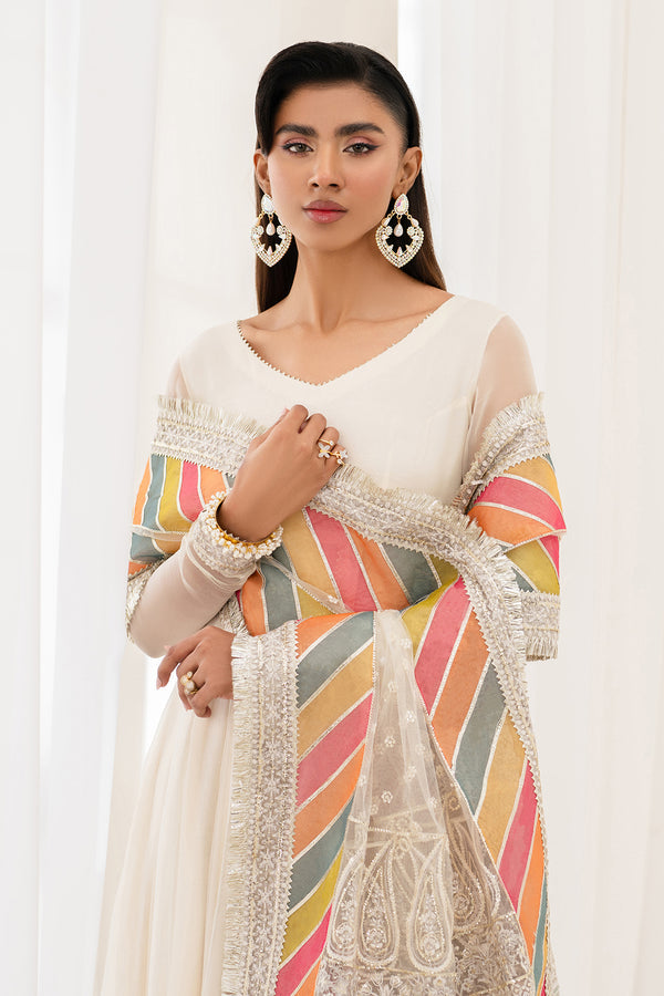 Baroque | Luxury Pret 25 | EMBROIDERED CHIFFON PR-1098