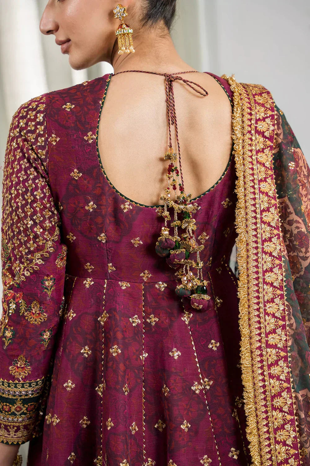 Baroque | Chantelle Embroidered Collection | CH12-03 - House Of Anaya