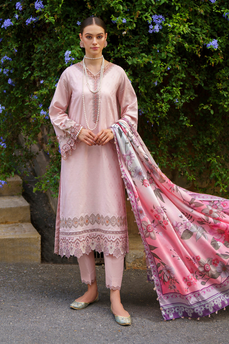 Baroque | Luxury Pret 24 | JACQUARD LAWN UF-588 - House Of Anaya