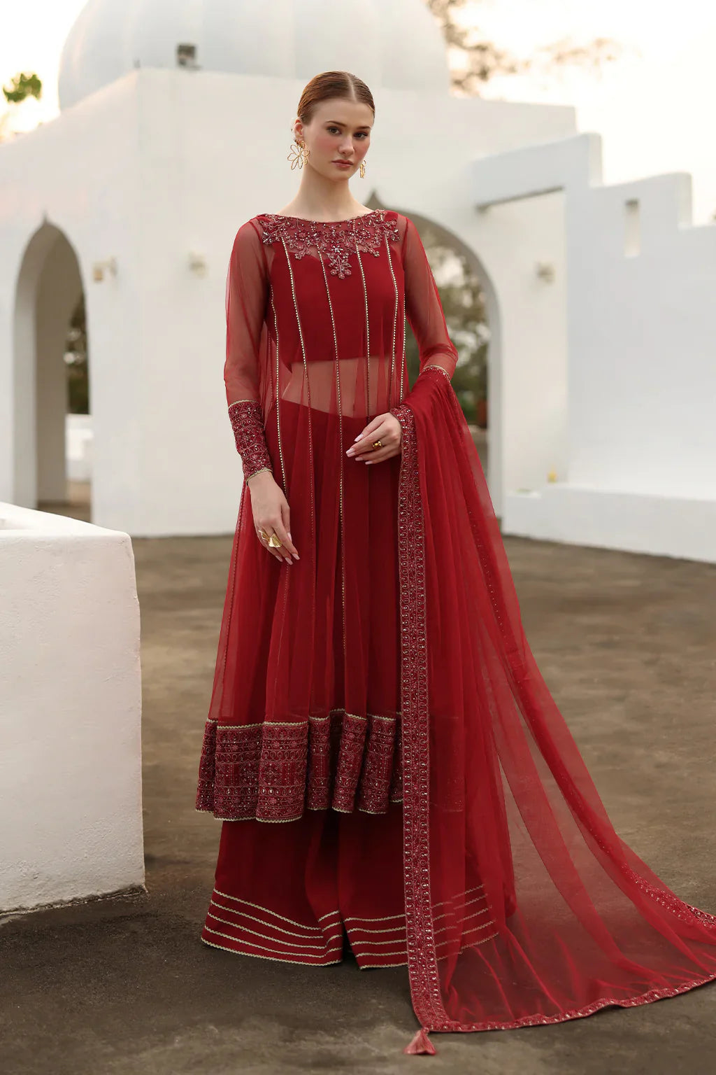 Iznik | Chinon Chiffon | CC-67 Embroidered Net