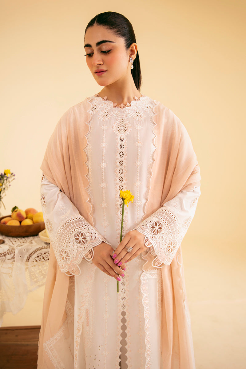 Qalamkar | Qlinekari Luxury Lawn | SQ-07 CARMIN - House Of Anaya