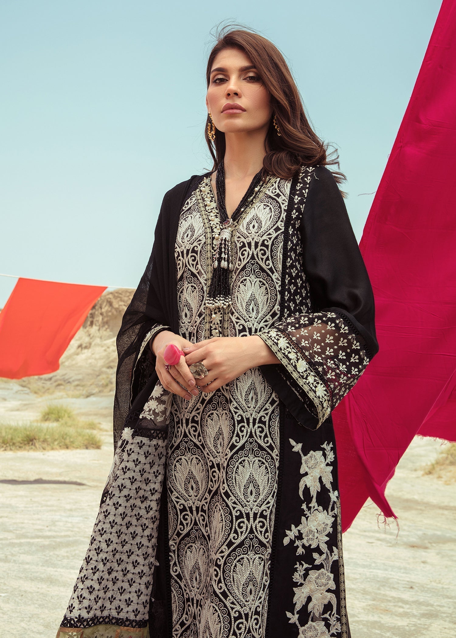 Saira Shakira | Luxury Pret | Black Beauty