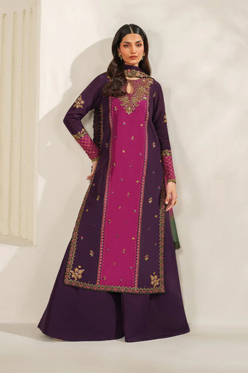 Iznik | Festive Formals | UE-611 Embroidered Ramen Silk