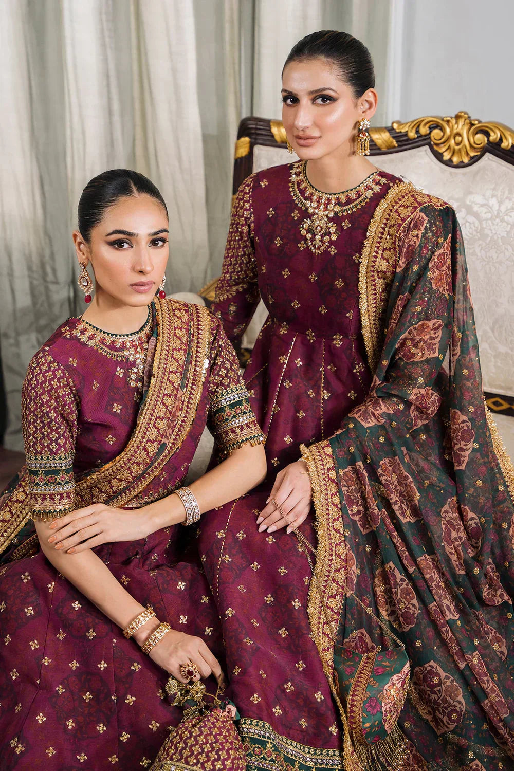Baroque | Chantelle Embroidered Collection | CH12-03 - House Of Anaya
