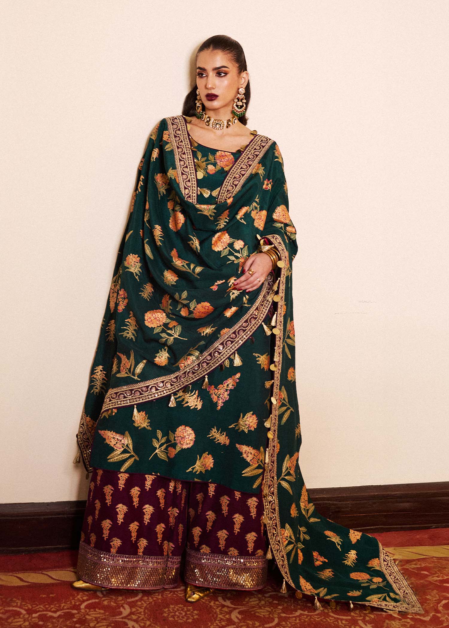 Hussain Rehar | Luxury Pret SS 24 | Taaq - House Of Anaya