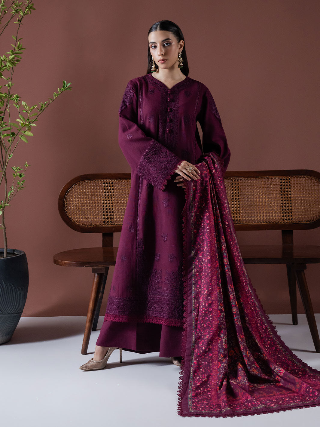 Faiza Faisal | Winter Edit 2024 | EMBER - House Of Anaya