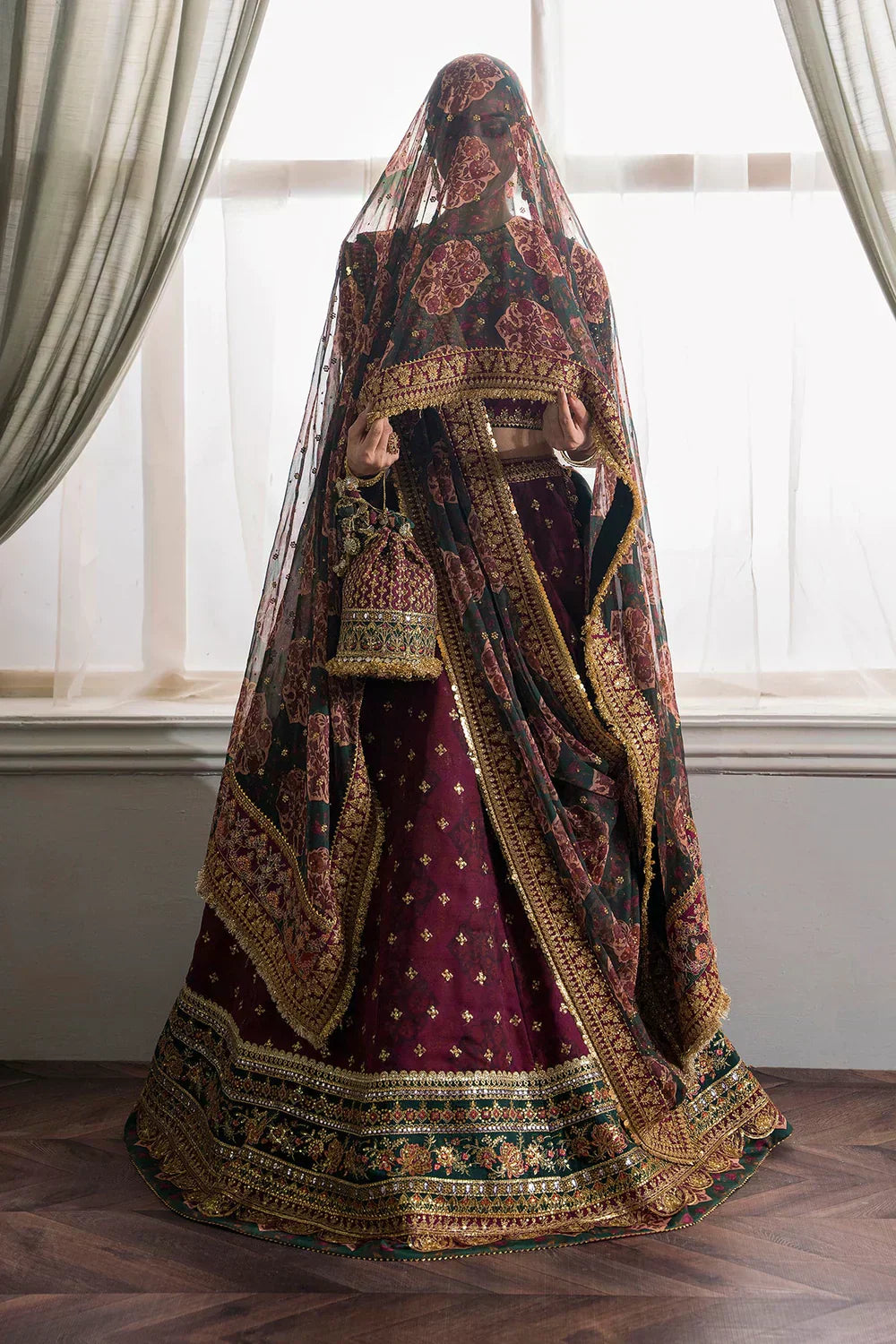 Baroque | Chantelle Embroidered Collection | CH12-03 - House Of Anaya