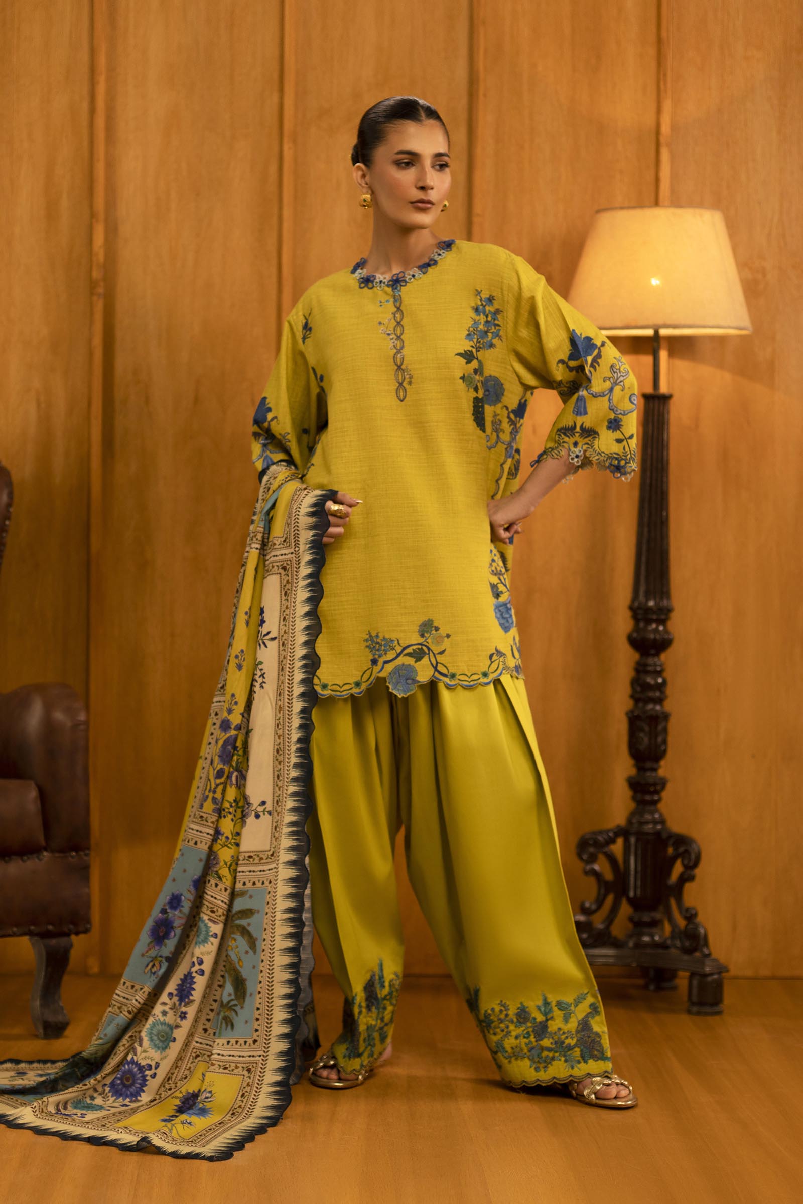 Sana Safinaz | Muzlin Winter 25 | M253-004A