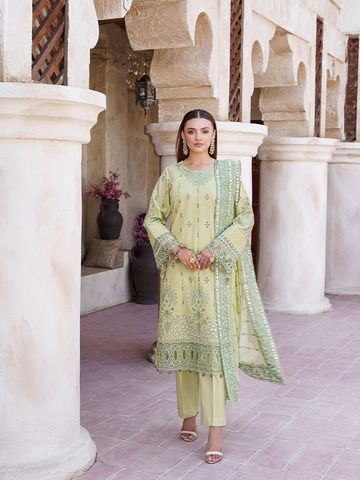 Zebtan | Zeenat Luxury Lawn Eid Collection | ZL 02 - House of Zarish