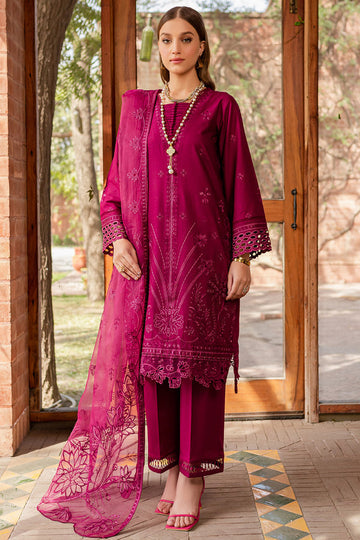 Farasha | Summer Weaves Embroidered lawn'26 | Viola