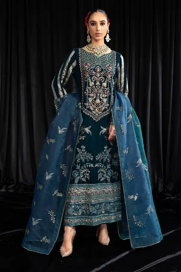 Nureh | Maya Velvet 23 | Lehar - House Of Anaya