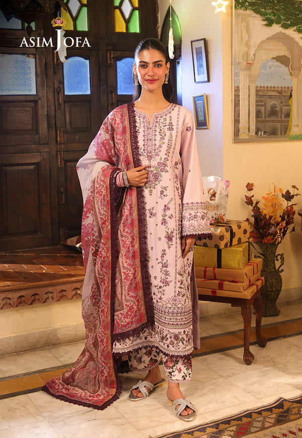 Asim Jofa | Summer Rhapsody | AJUBU-05 Embroidered Jacquard
