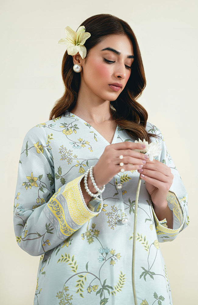 Seran | Daffodils Lawn 24 | Cleo - House Of Anaya