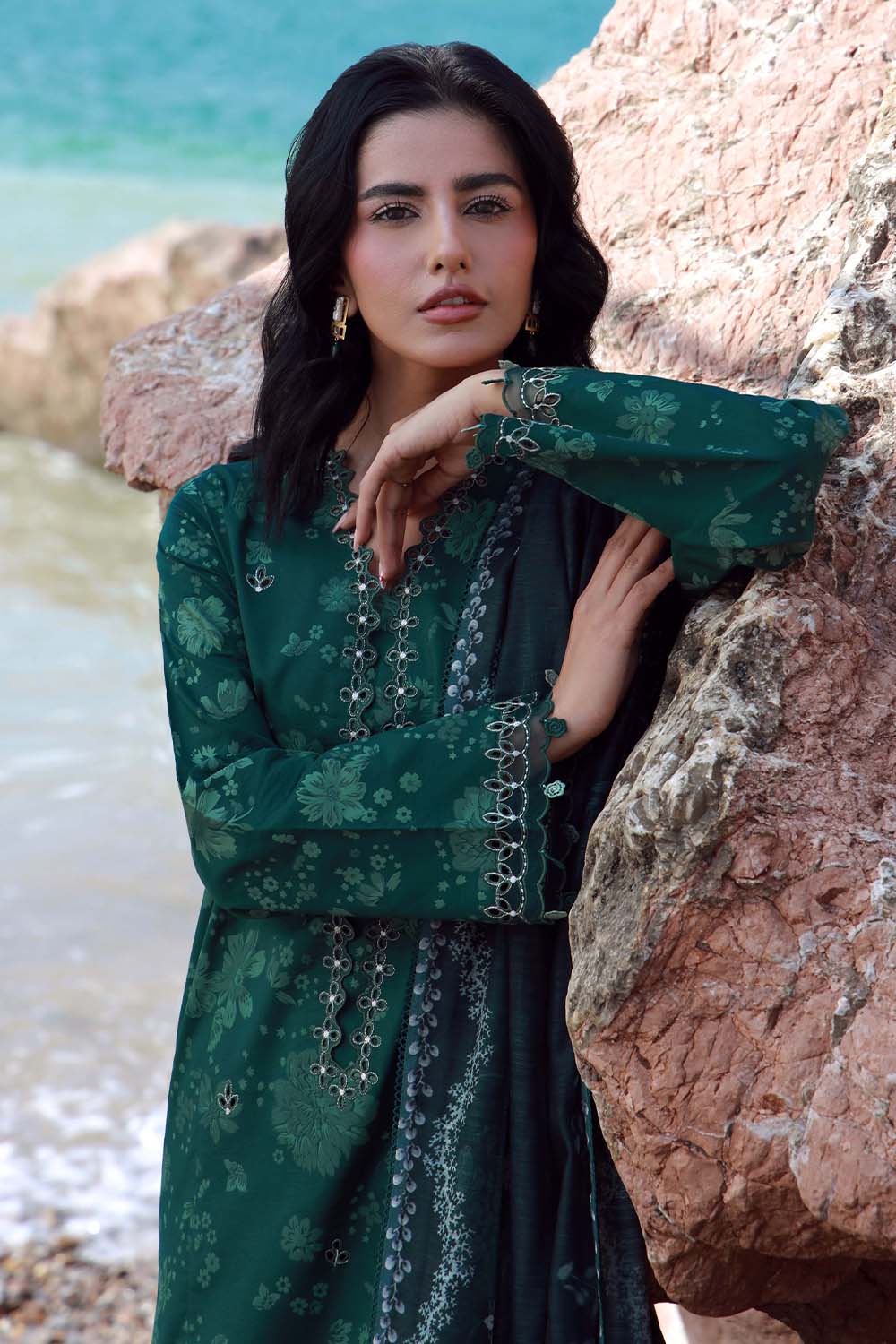 Seran | Afsanah Lawn 25 | ARZU - House Of Anaya