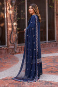 Farasha | Kaavish Lawn 24 | DEEP SAPPHIRE - House Of Anaya