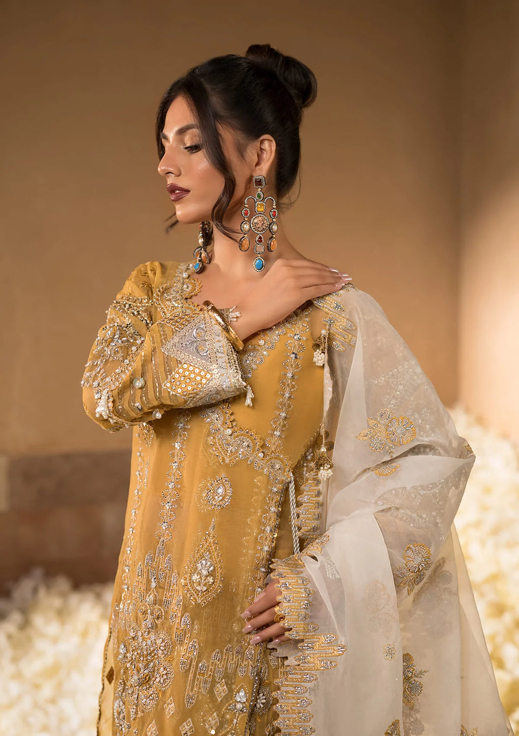 Elaf Premium | Formal Handwork Collection | EFH-07 SAHAR - House Of Anaya