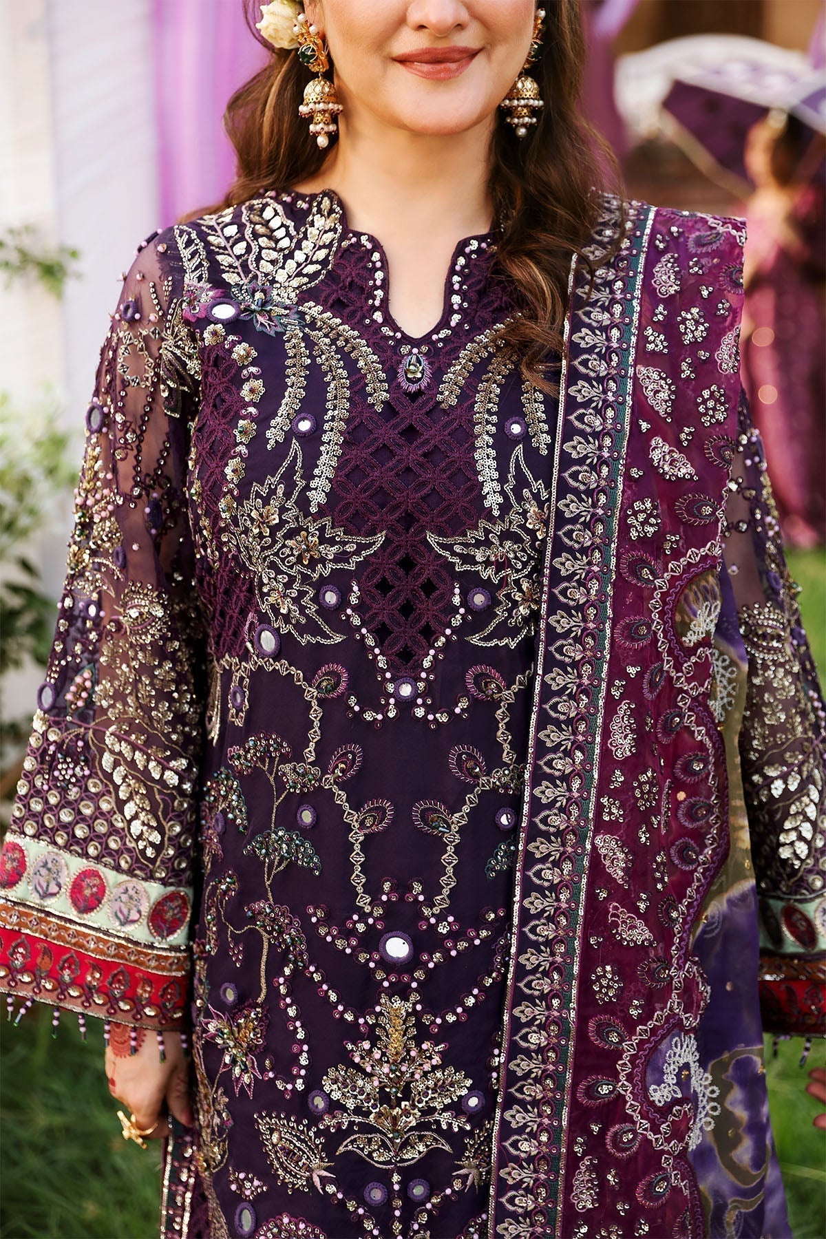 Nureh | Jhoomro Wedding Formals | NL-70 JAHAN - House Of Anaya