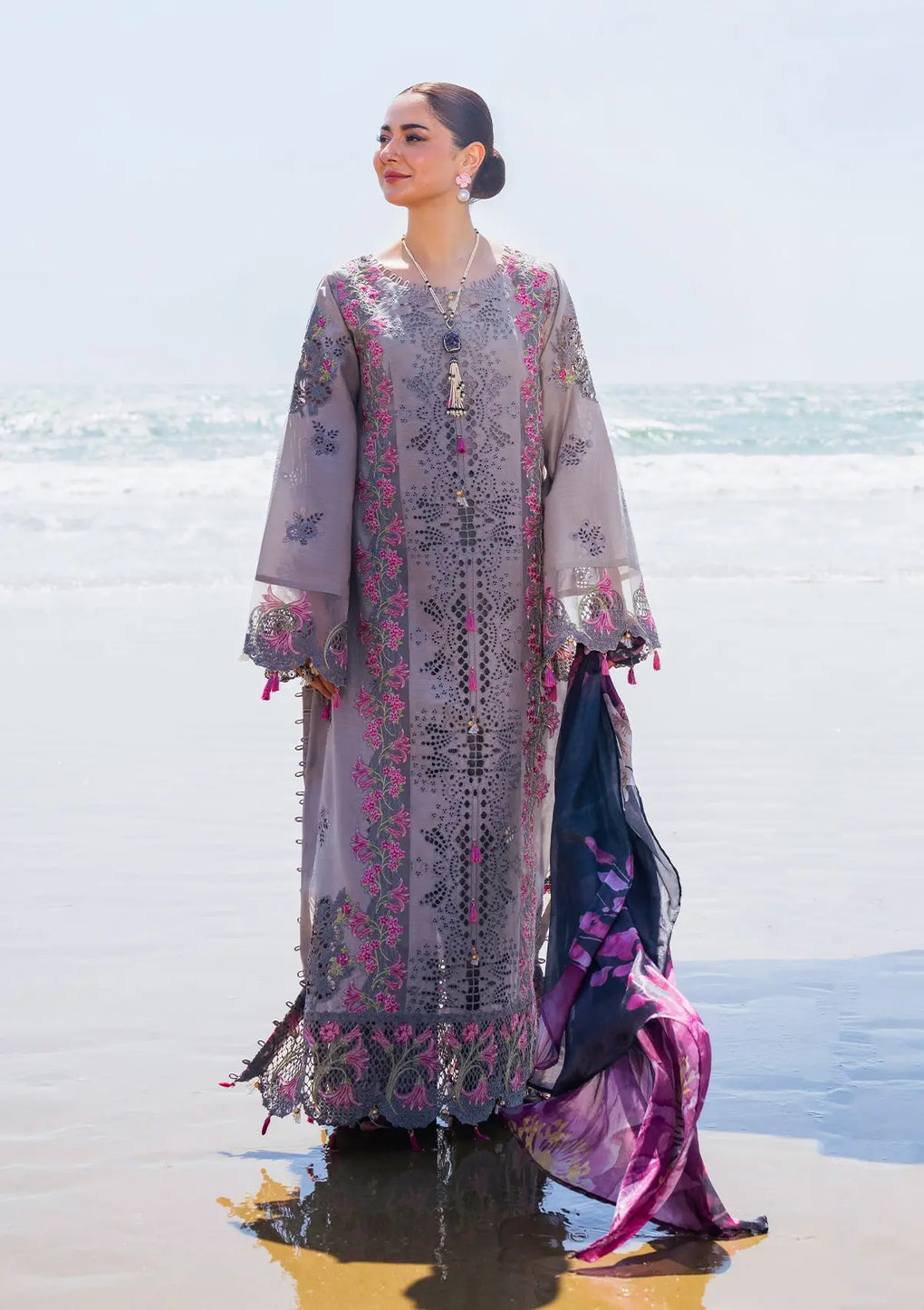 Elaf Premium | Hai Kuch Festive Lawn 24 | EHK-04 Alyaanah - House Of Anaya