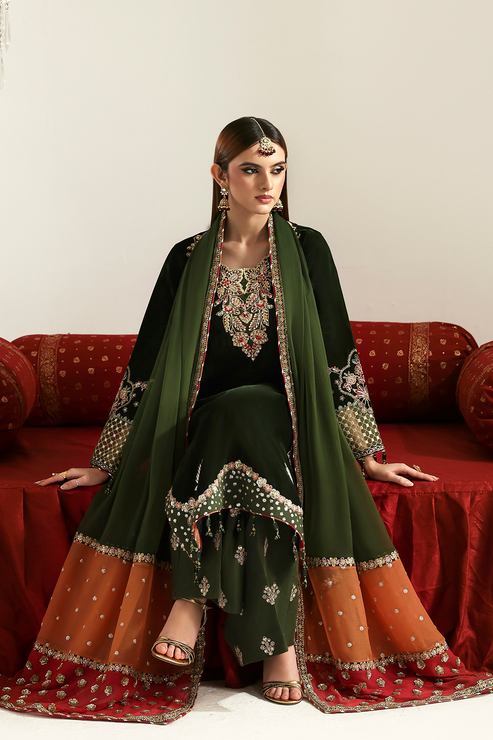Emaan Adeel | Zarposh Velvet 25 | AARISH