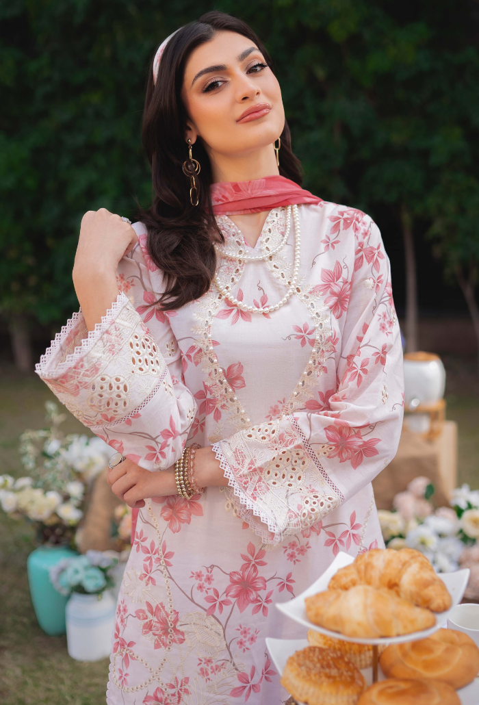 Humdum | Gardenia Lawn 24 | Printkari Lawn PLG 06 - House Of Anaya