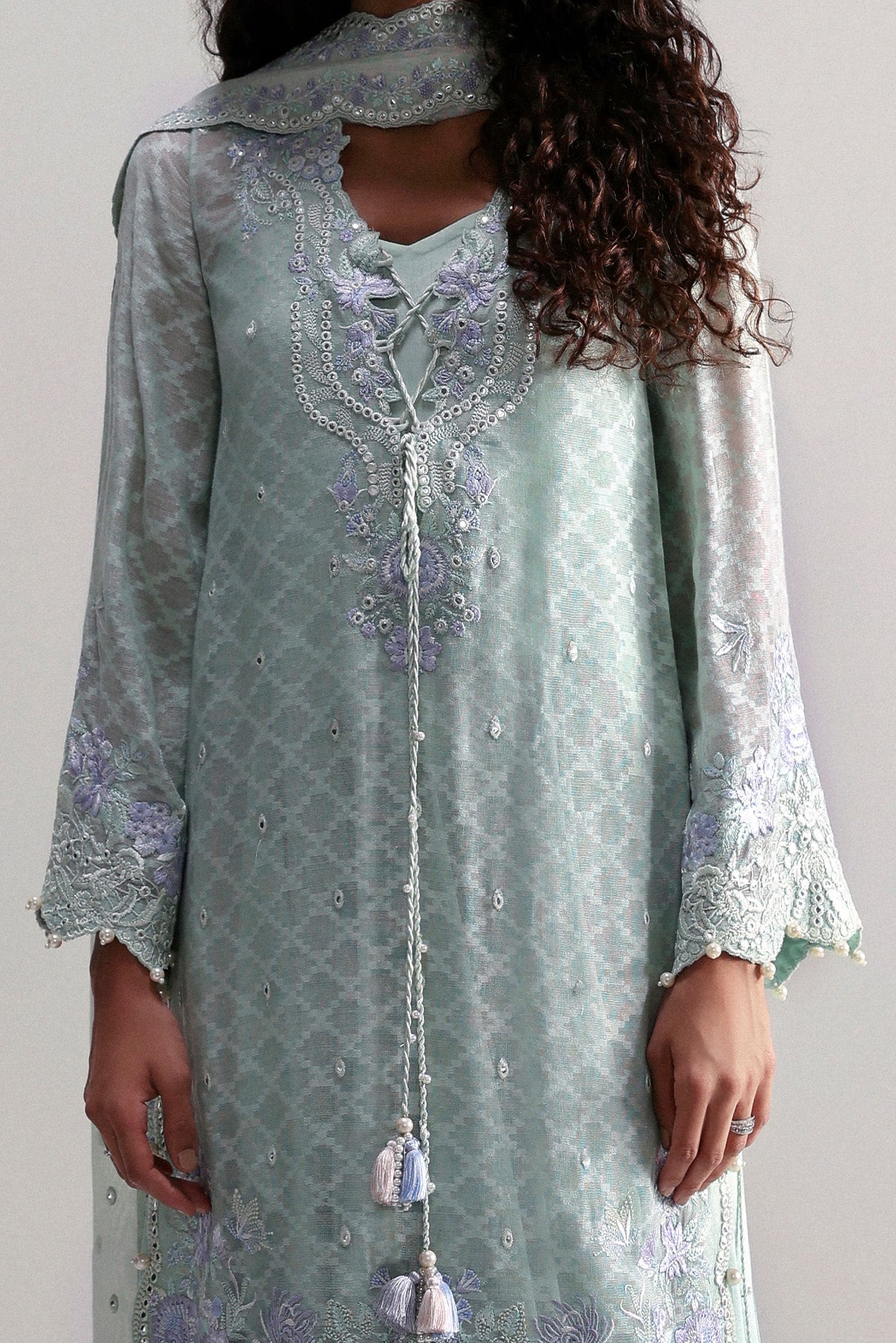 Afrozeh | Slate Ready to Wear | Elysia