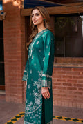 Farasha | Kaavish Lawn 24 | TEAL GARLAND - House Of Anaya