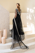 Iznik | Chinnon Chiffon | CC-50 Embroidered Net - House Of Anaya
