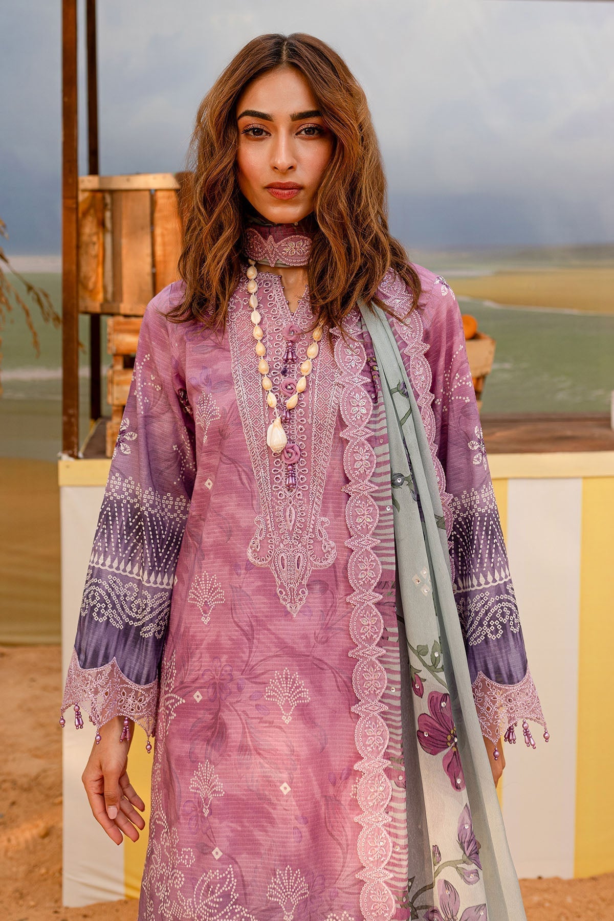 Nureh | Gardenia Lawn 25 | NSG-180 - House Of Anaya