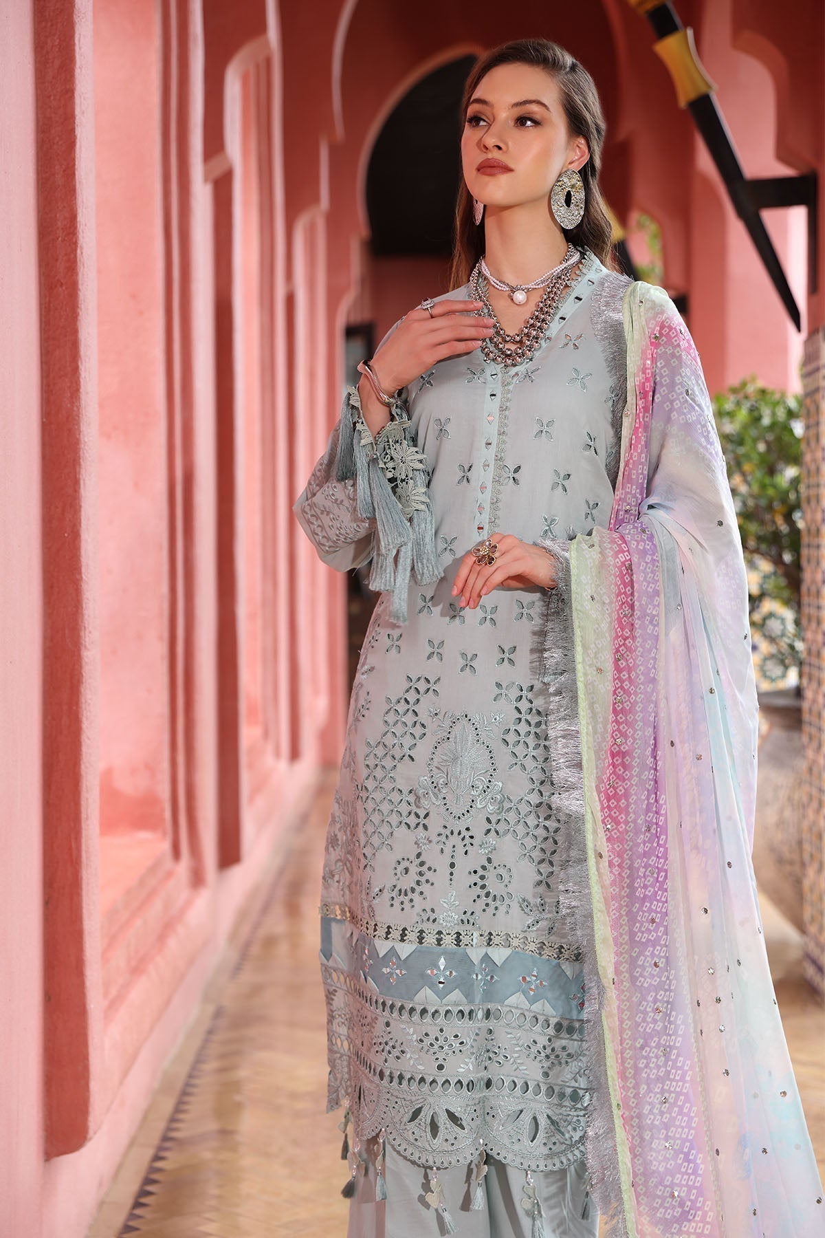 Nureh | Bazaar Lawn 25 | NE-111 - House Of Anaya