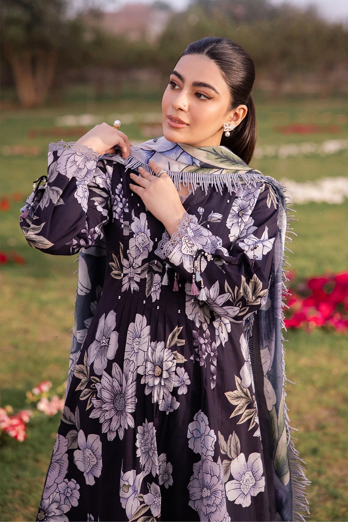Alizeh | Sheen Lawn Prints 24 | CALLA - House Of Anaya