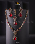 Opal Necklace Set - House Of Zarish
