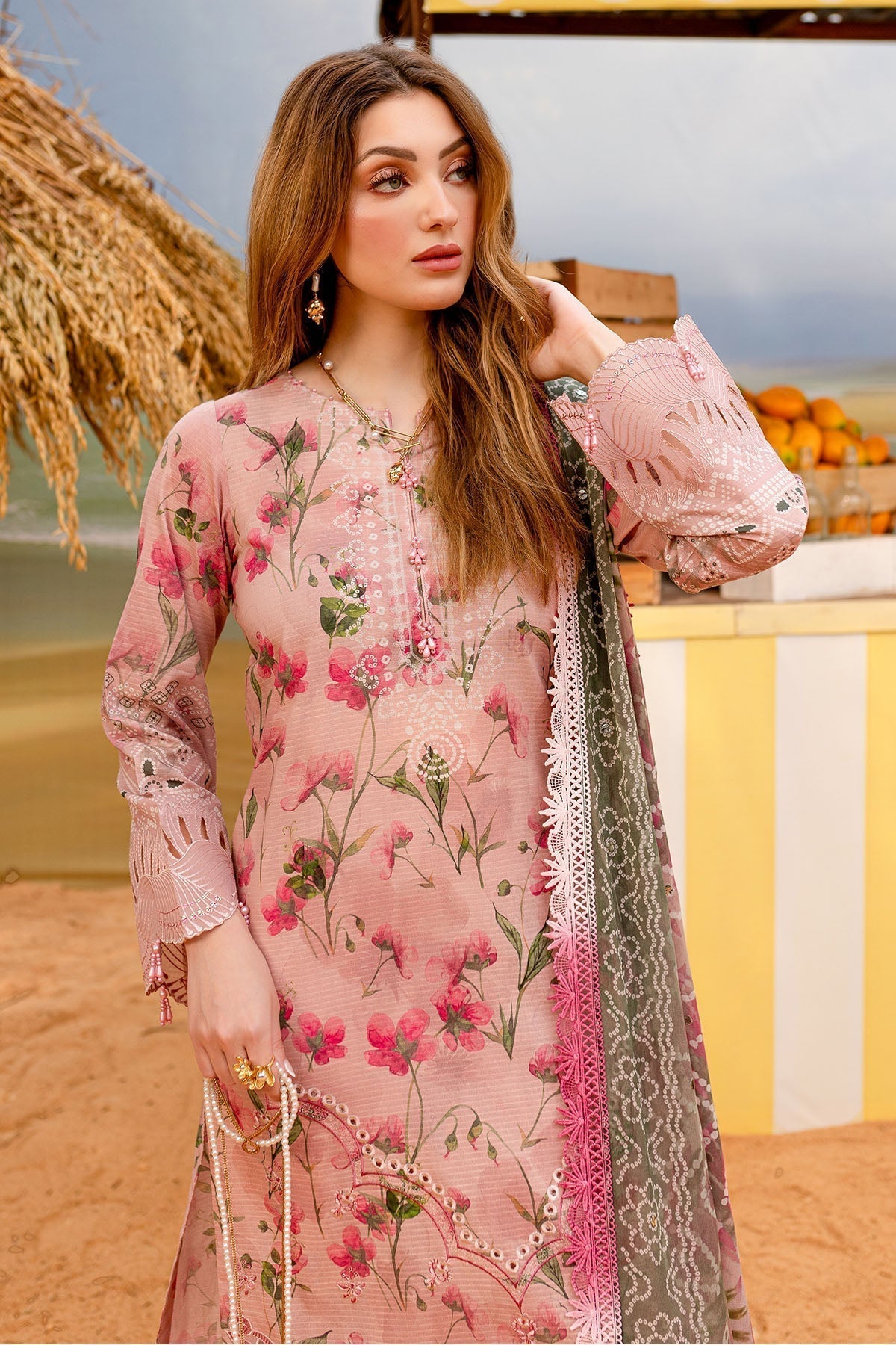Nureh | Gardenia Lawn 25 | NSG-178 - House Of Anaya