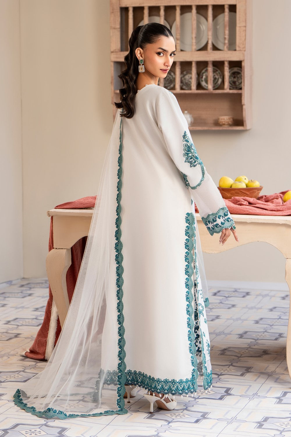 Maryum N Maria | Luxury Lawn 25 | ATOCHA - MS50107 - House Of Anaya