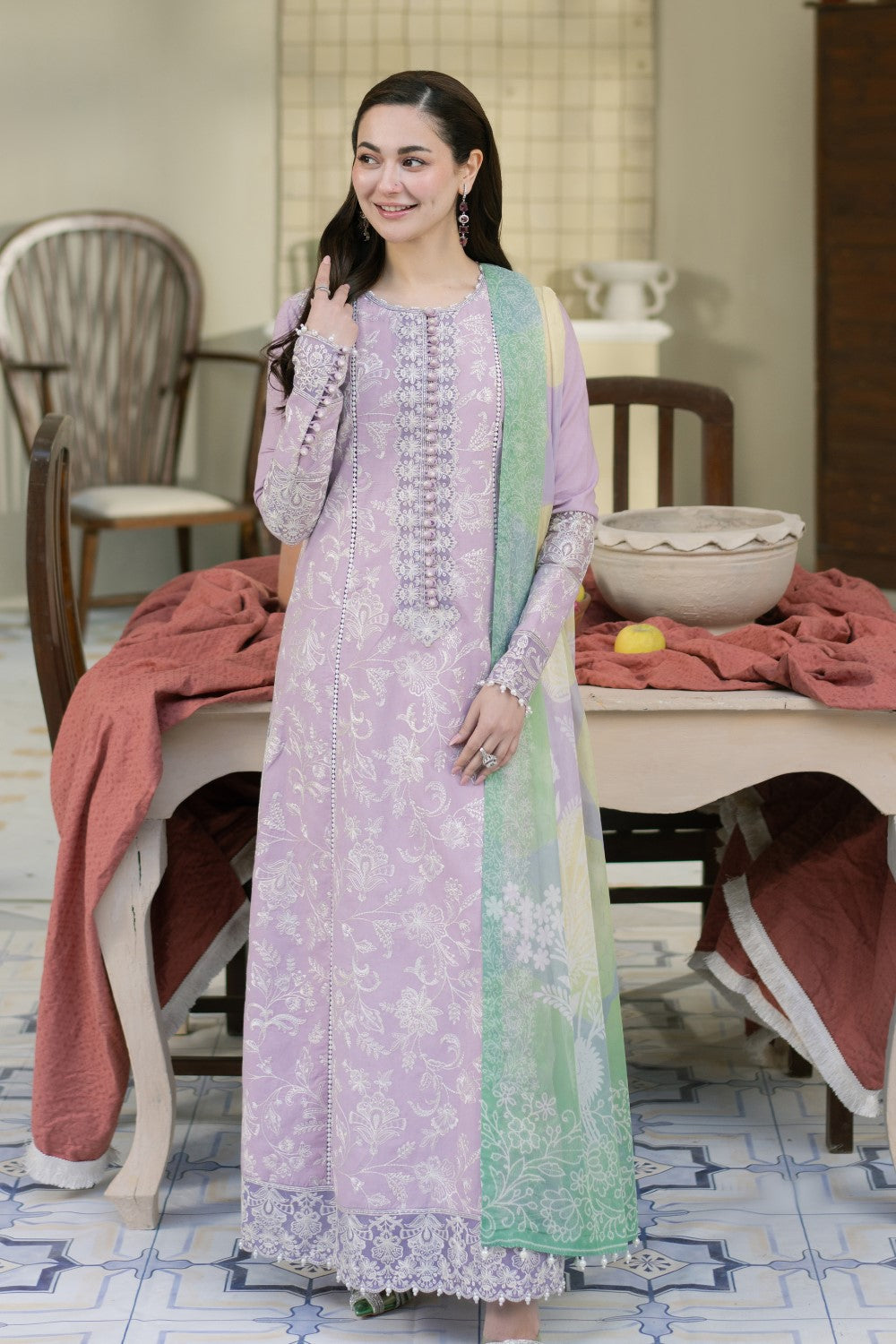 Maryum N Maria | Luxury Lawn 25 | ALEIA - MS50115 - House Of Anaya
