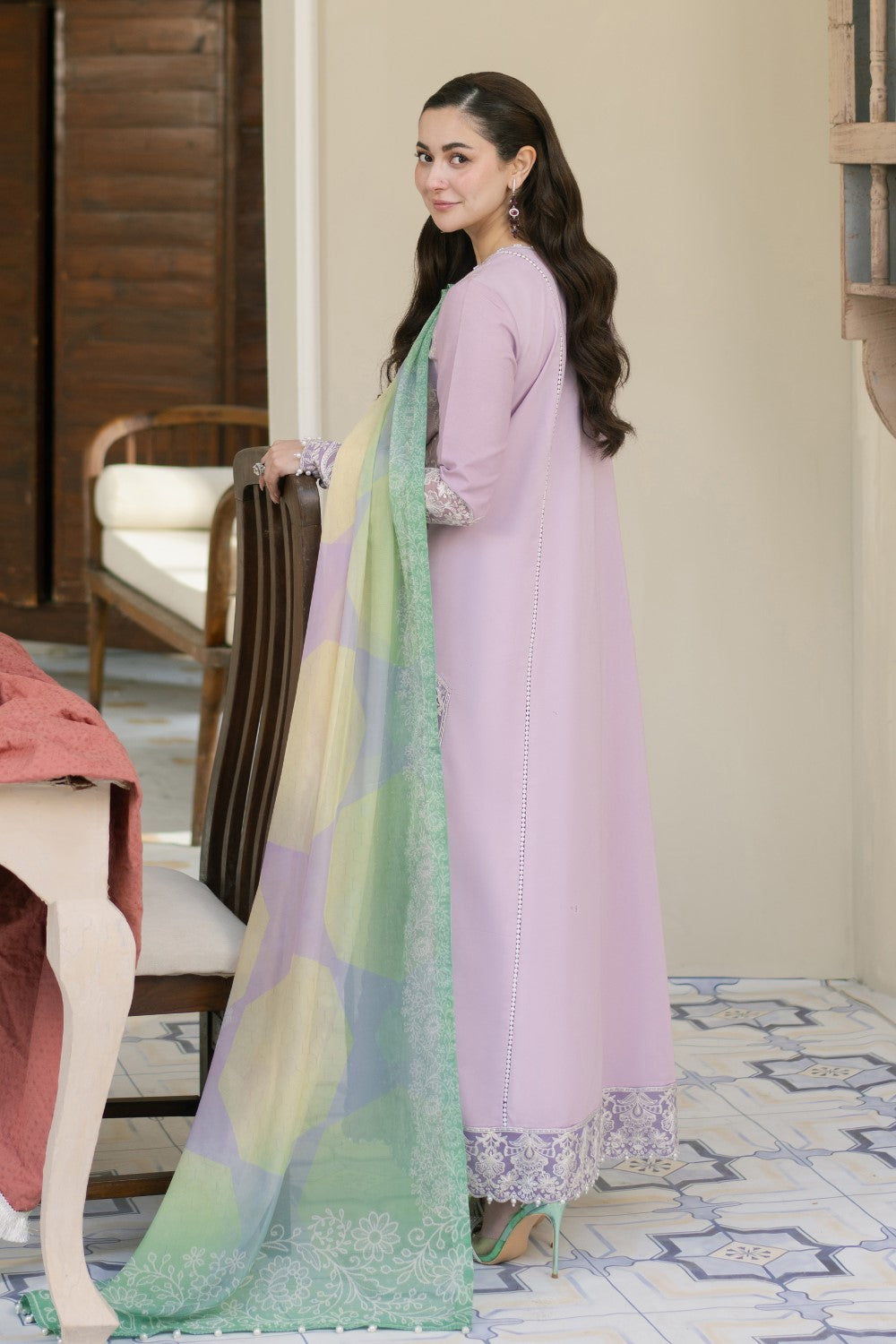 Maryum N Maria | Luxury Lawn 25 | ALEIA - MS50115 - House Of Anaya