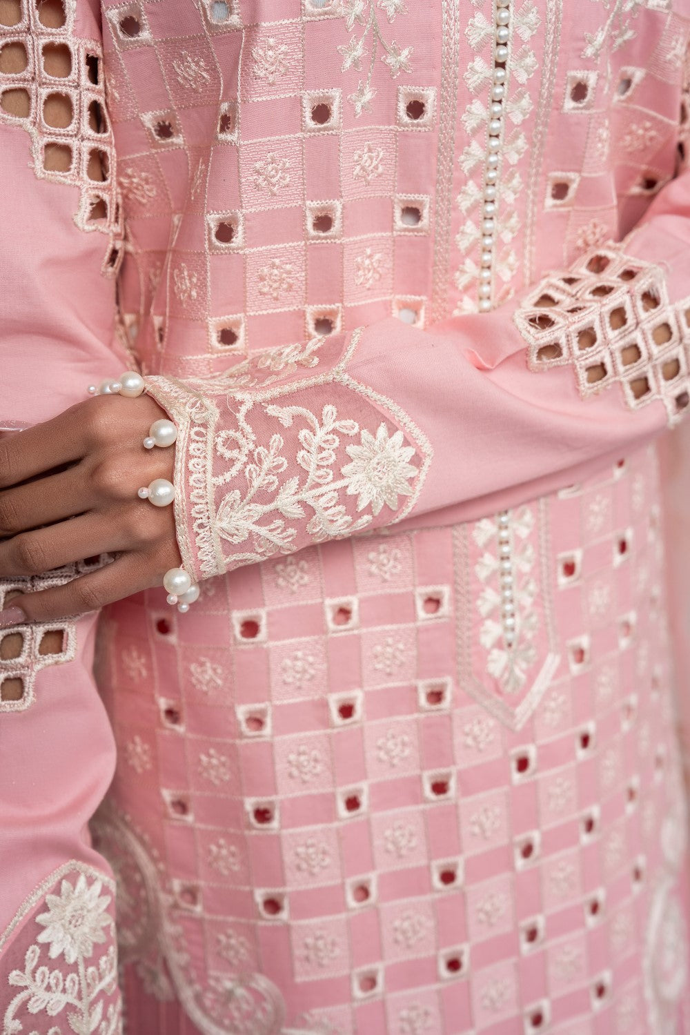 Maryum N Maria | Luxury Lawn 25 | AHLAM - MS50123 - House Of Anaya