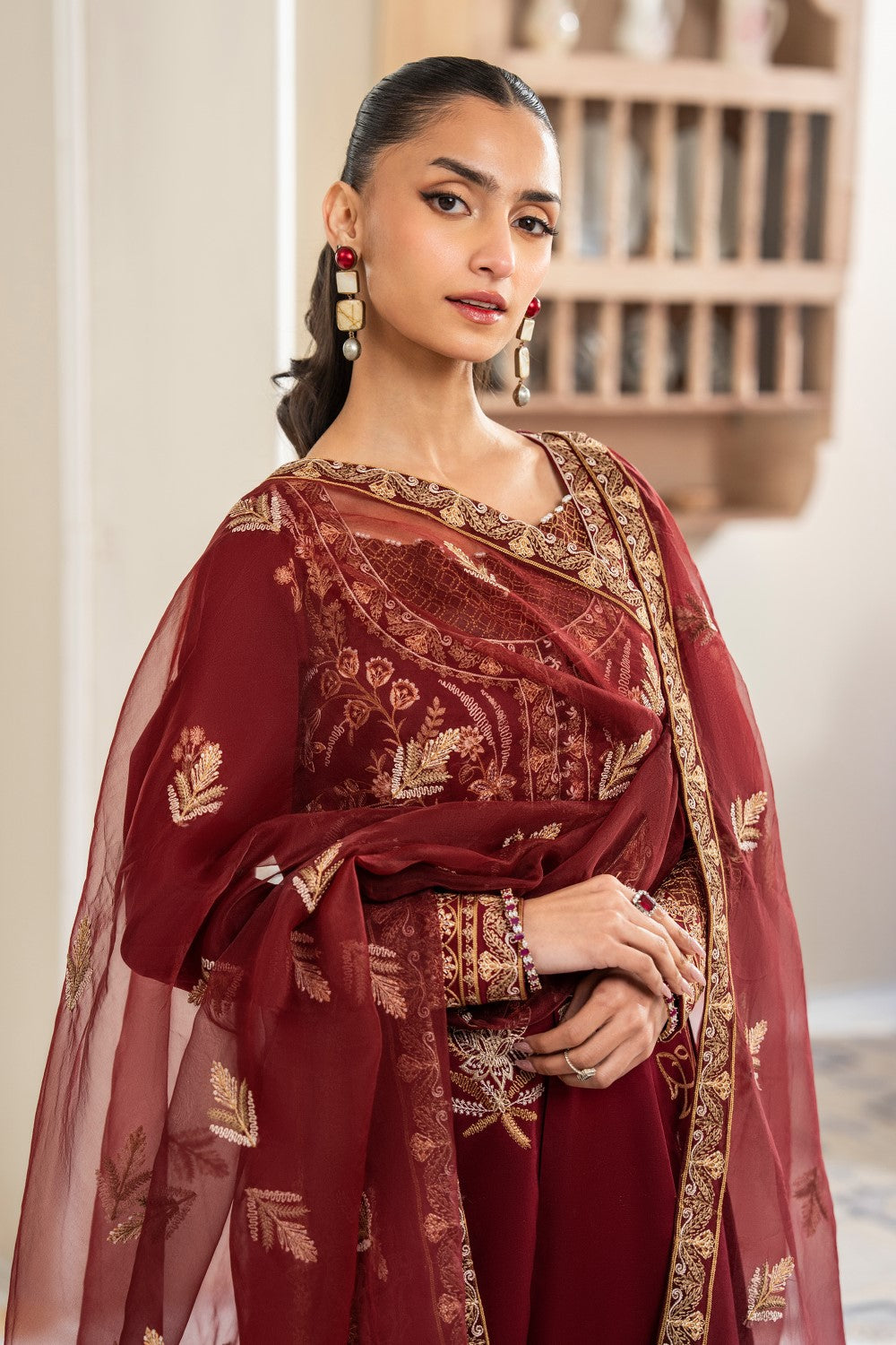 Maryum N Maria | Luxury Lawn 25 | ALAA - MS50125 - House Of Anaya