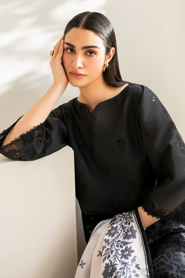 Baroque | Luxury Pret 24 | LAWN UF-674 - House Of Anaya