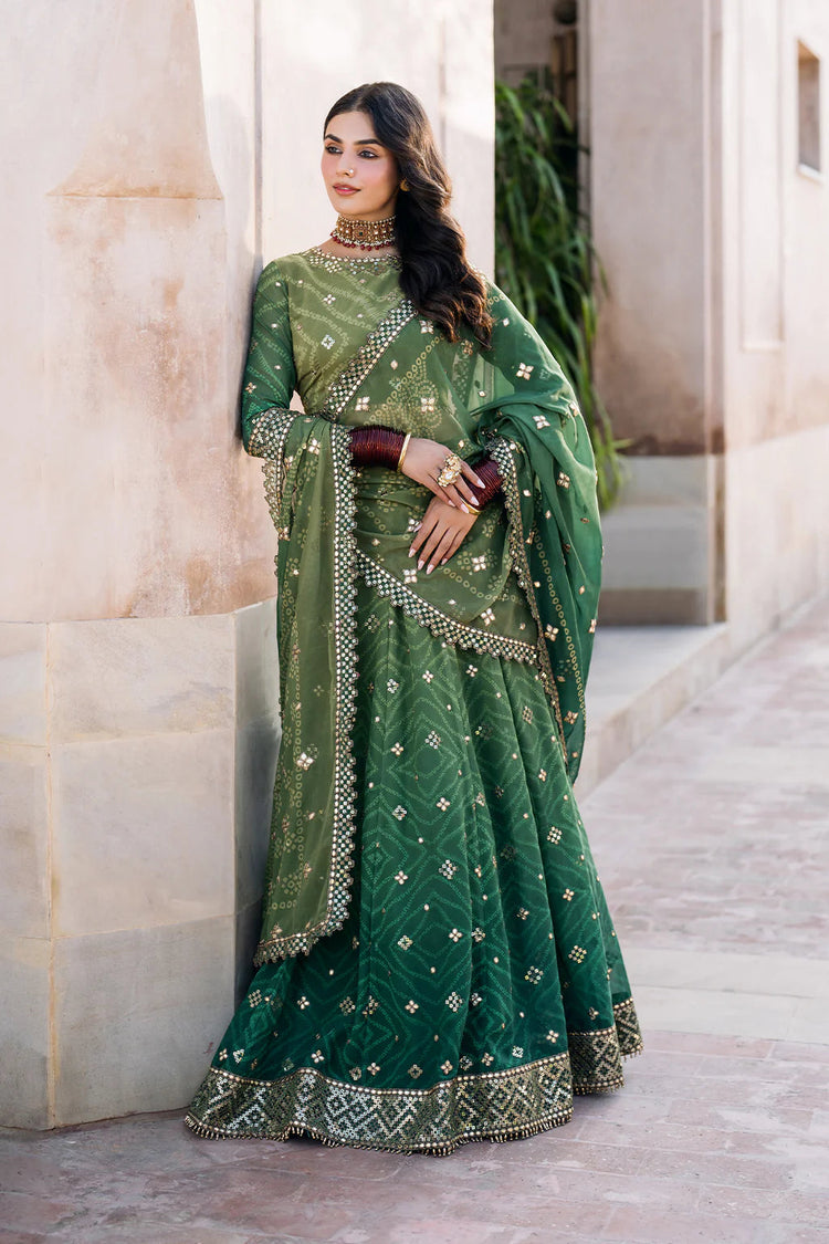 Iznik | Chiffon Kari | ICK-08 Embroidered Chiffon main image 0