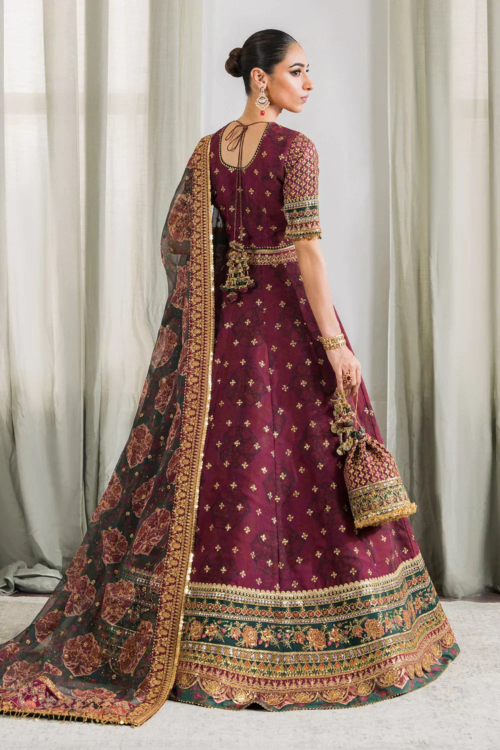 Baroque | Chantelle Embroidered Collection | CH12-03 - House Of Anaya