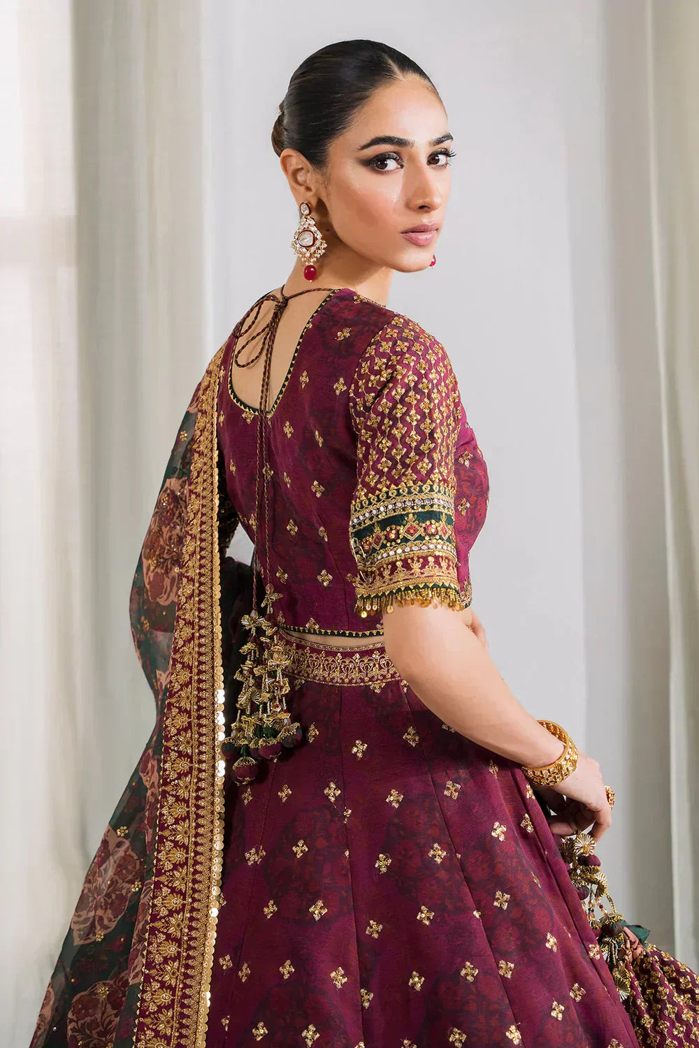 Baroque | Chantelle Embroidered Collection | CH12-03 - House Of Anaya