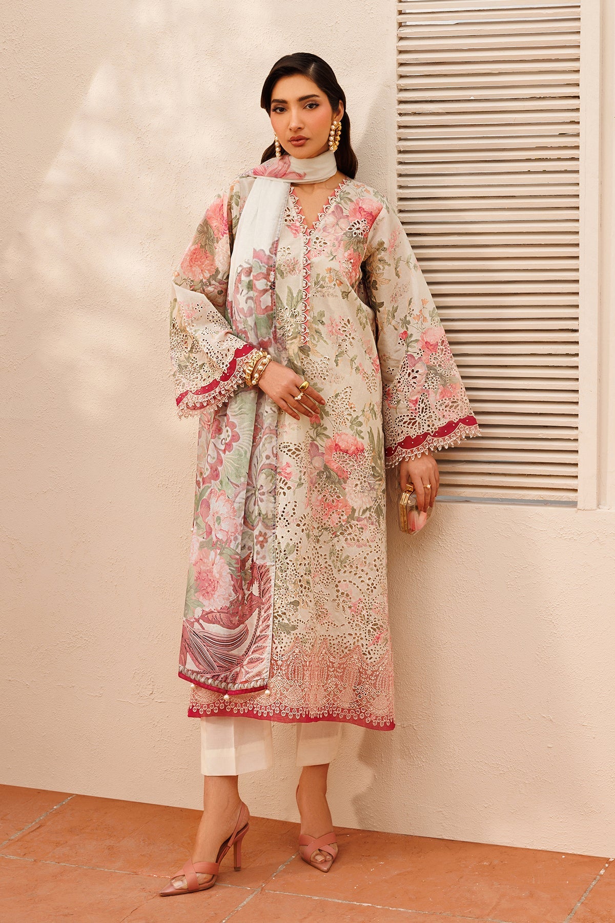 Baroque | Embroidered Lawn | SF-4397