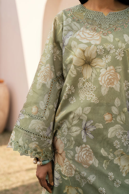 Baroque | Luxury Pret 24 | LAWN UF-596 - House Of Anaya
